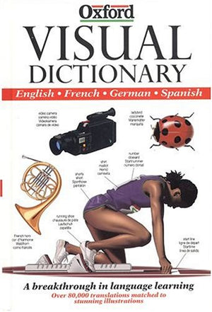 Diccionario visual Oxford: Espan~ol, ingles, frances, aleman,Used