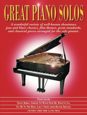 Great Piano Solos  The Red Book,Used