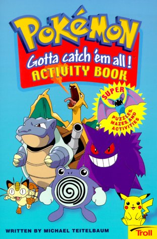 Pokemon Activity Book,New