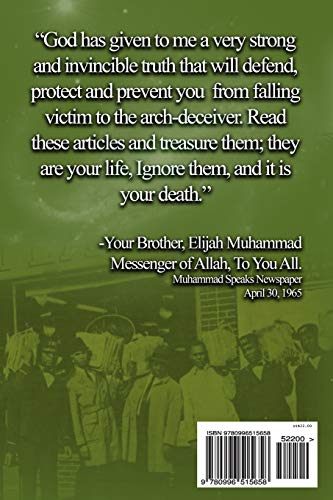 An Invincible Truth Volume II: The Most Honorable Elijah Muhammad's New Amsterdam News Articles Collection,Used