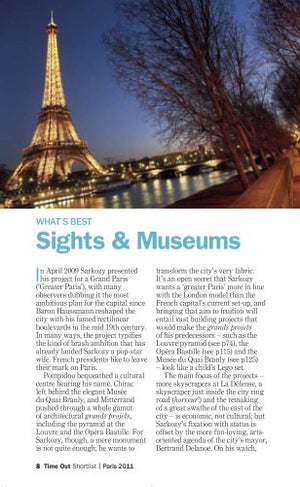 Time Out Shortlist Paris 2011,Used