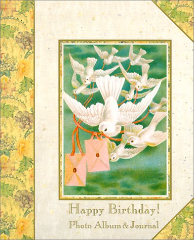 Happy Birthday: Photo Album & Journal,New