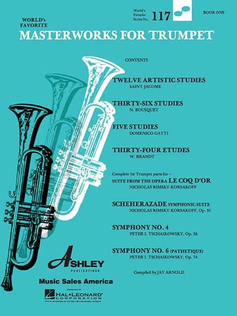 Masterworks for Trumpet Book 1: World's Favorite #117,Used