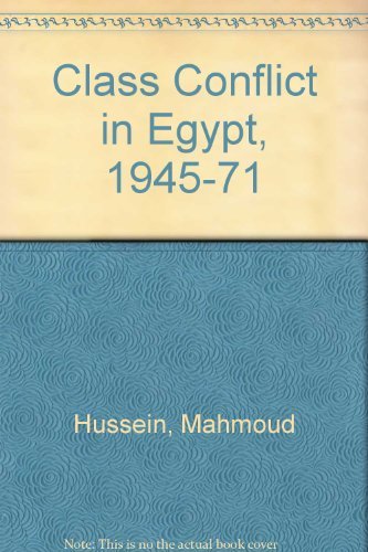 Class Conflict in Egypt: 19451970,Used