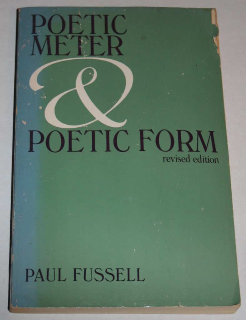 Poetic Meter & Poetic Form-new