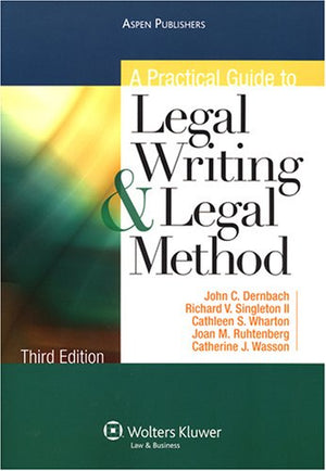 A Practical Guide to Legal Writing & Legal Method,Used