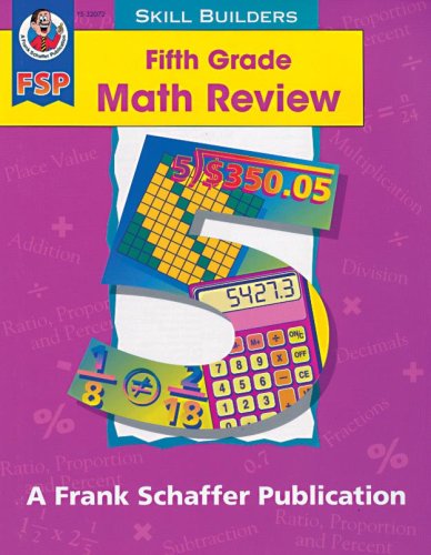 Fifth Grade Math Review (Math Review Skill Builders),Used