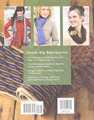 Simple Hip Knit Scarves: 14 Easy Everyday Knits,Used
