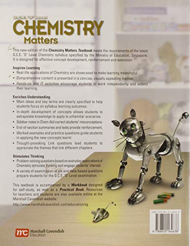 Chemistry Matters: Textbook G.C.E. level O,Used