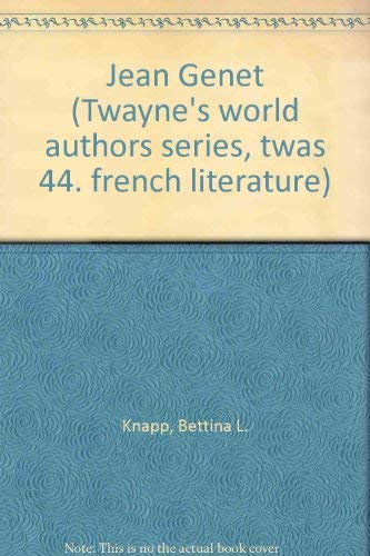 Jean Genet (Twayne's World Authors Series),Used
