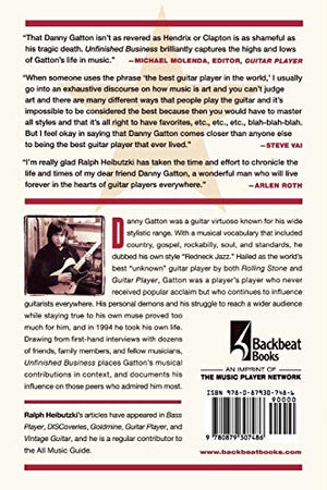 Unfinished Business: The Life & Times of Danny Gatton,Used
