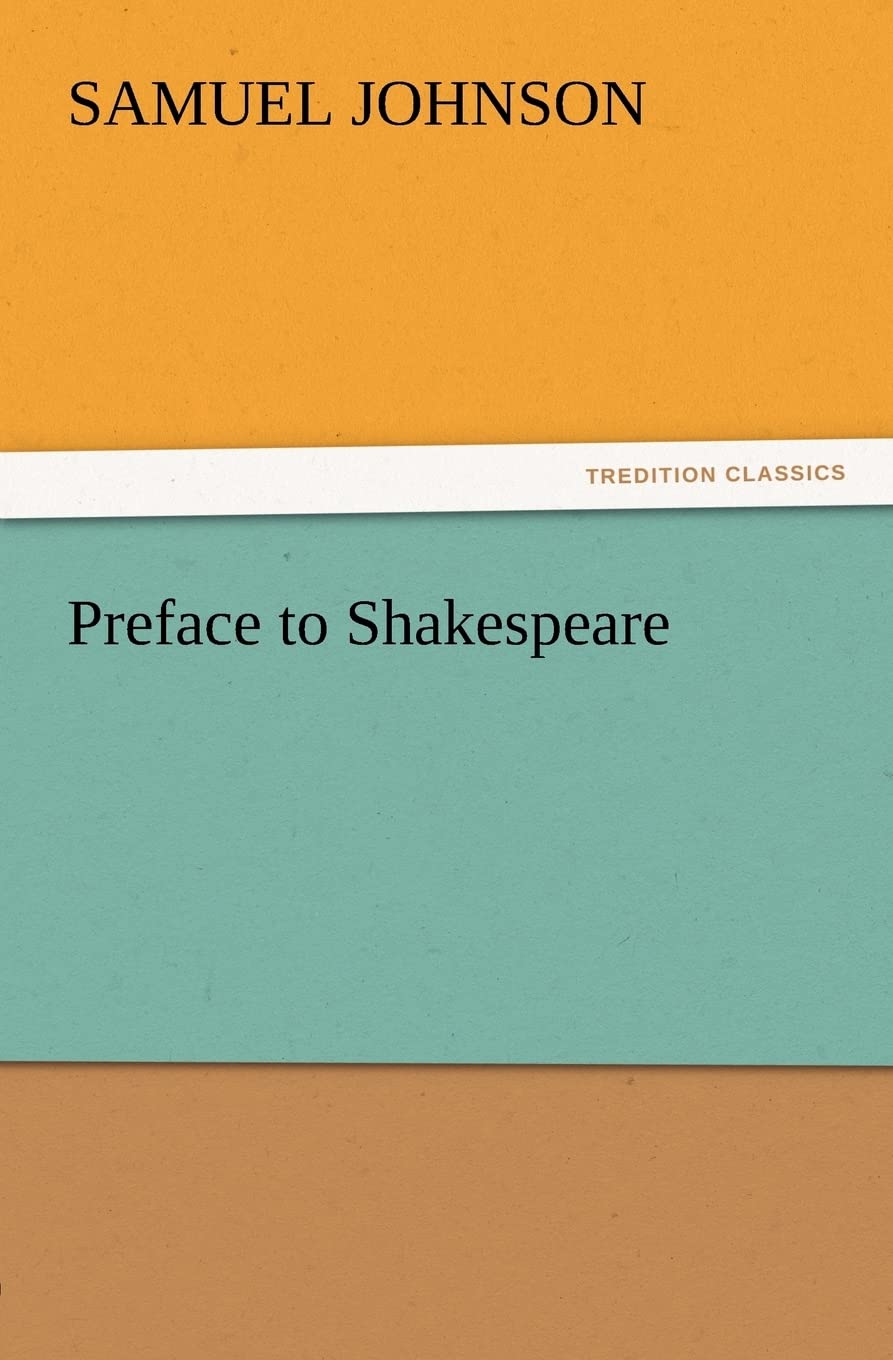 Preface to Shakespeare,Used
