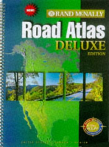 Rand McNally Road Atlas Deluxe: United States, Canada, Mexico, 1999 (Spiral),Used