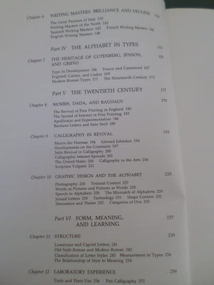The art of written forms:The theory and practice of calligraphy,New