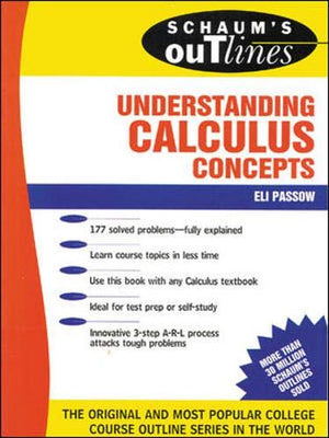 Schaum'S Outline Of Understanding Calculus Concepts,Used