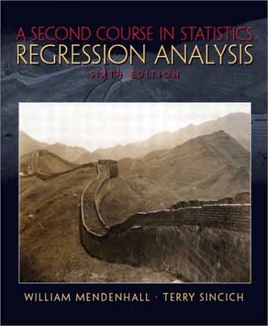 A Second Course in Statistics: Regression Analysis,Used