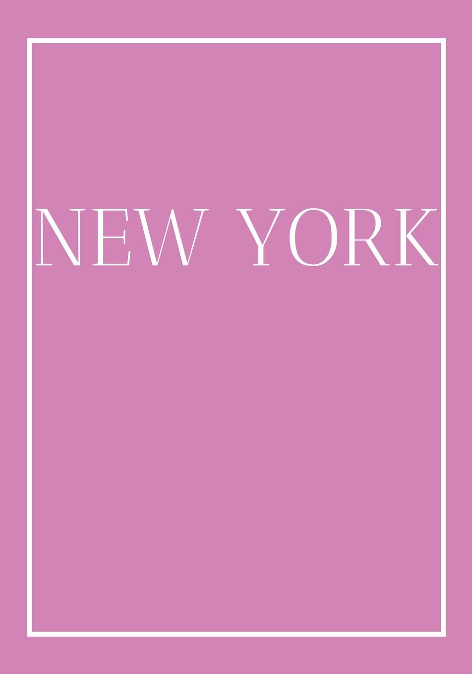 New York: A decorative book for coffee tables, end tables, bookshelves and interior design styling  Stack city books to add deco,Used