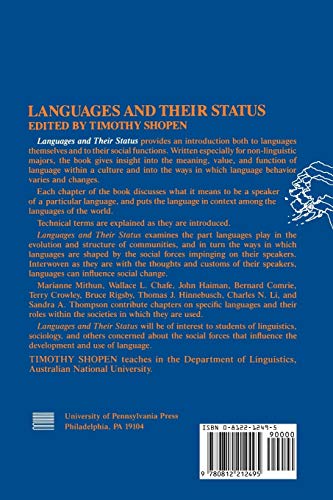 Languages and Their Status,Used