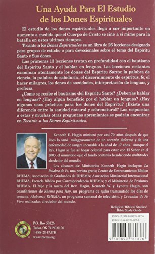 Tocante a Los Dones Espirituales,Used
