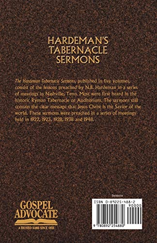 Hardeman's Tabernacle Sermons Volume III,Used