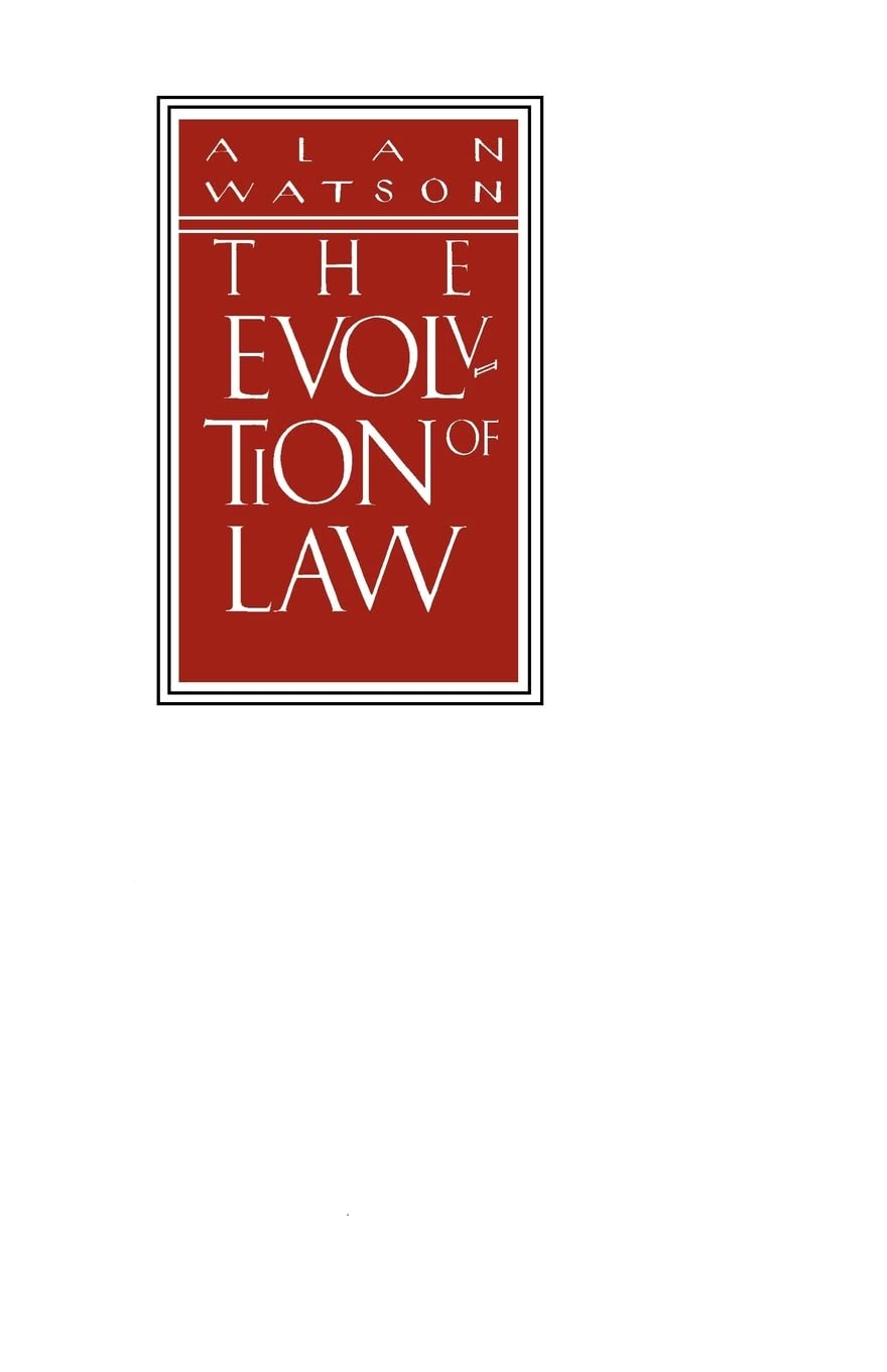 The Evolution of Law,New