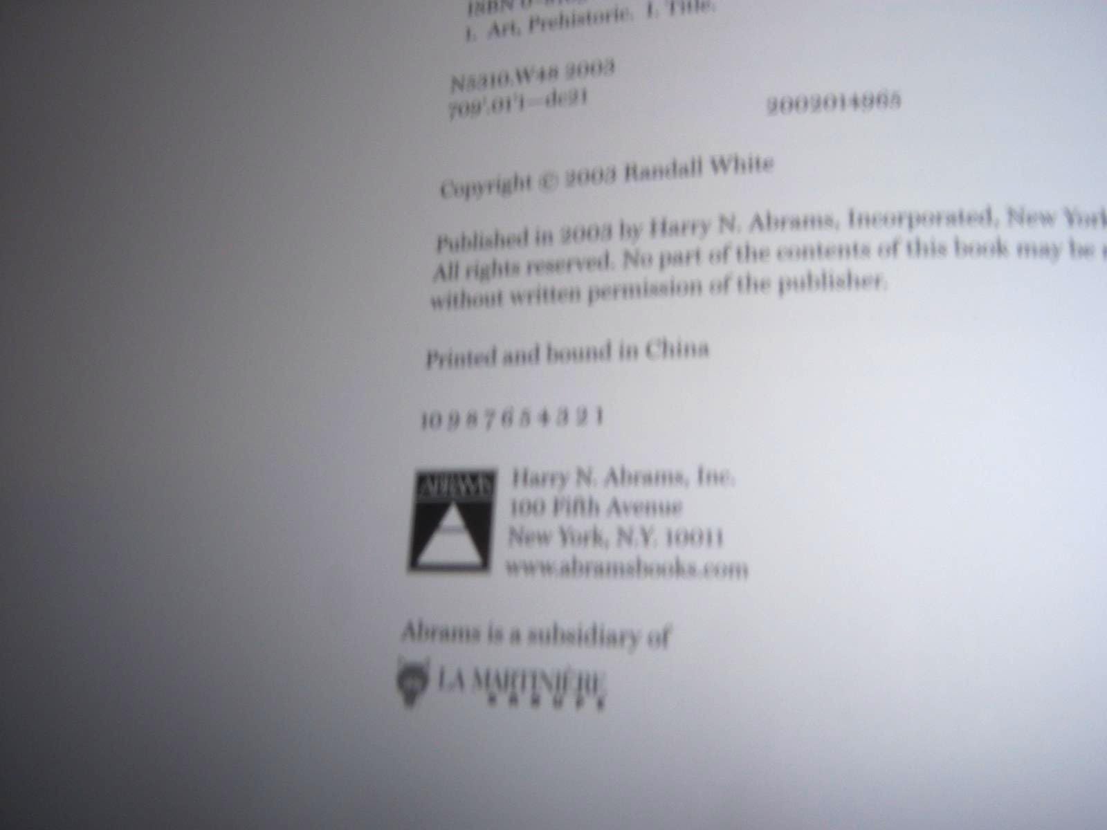 Prehistoric Art: The Symbolic Journey of Humankind,New