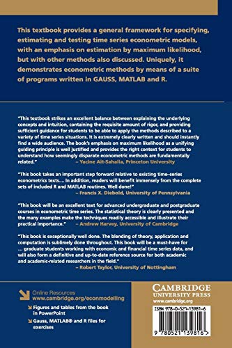 Econometric Modelling with Time Series: Specification, Estimation and Testing (Themes in Modern Econometrics),Used
