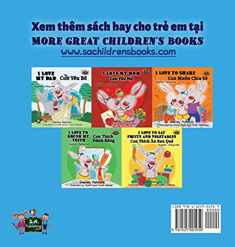 I Love to Keep My Room Clean: Vietnamese English Bilingual Edition (Vietnamese English Bilingual Collection) (Vietnamese Edition,Used