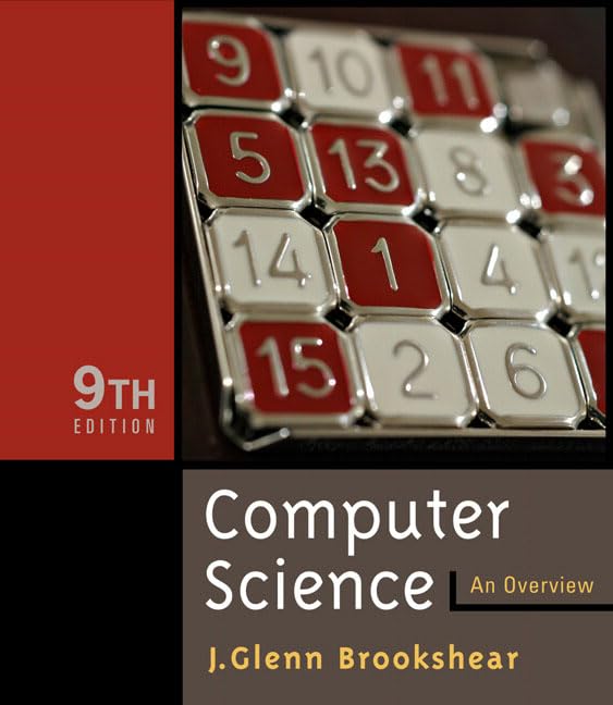 Computer Science: An Overview (9th Edition),Used