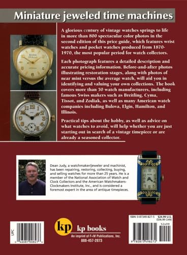 100 Years Of Vintage Watches: Identification And Price Guide, 2Nd Edition,Used