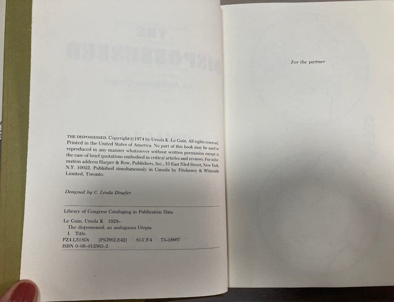 The Dispossessed: An Ambiguous Utopia,New