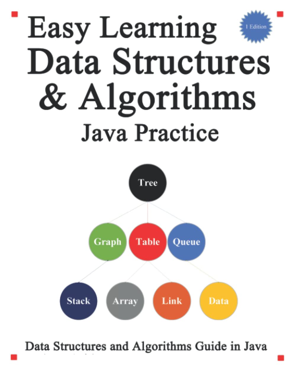 Easy Learning Data Structures & Algorithms Java Practice: Data Structures and Algorithms Guide in Java (Easy Learning Programmin,Used