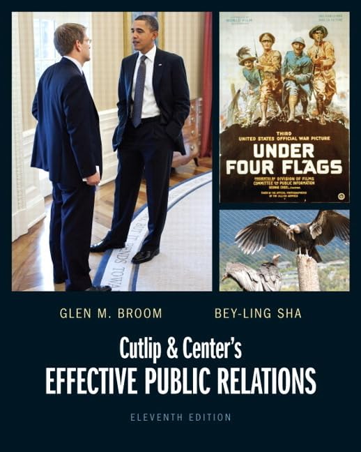 Cutlip and Center's Effective Public Relations,Used
