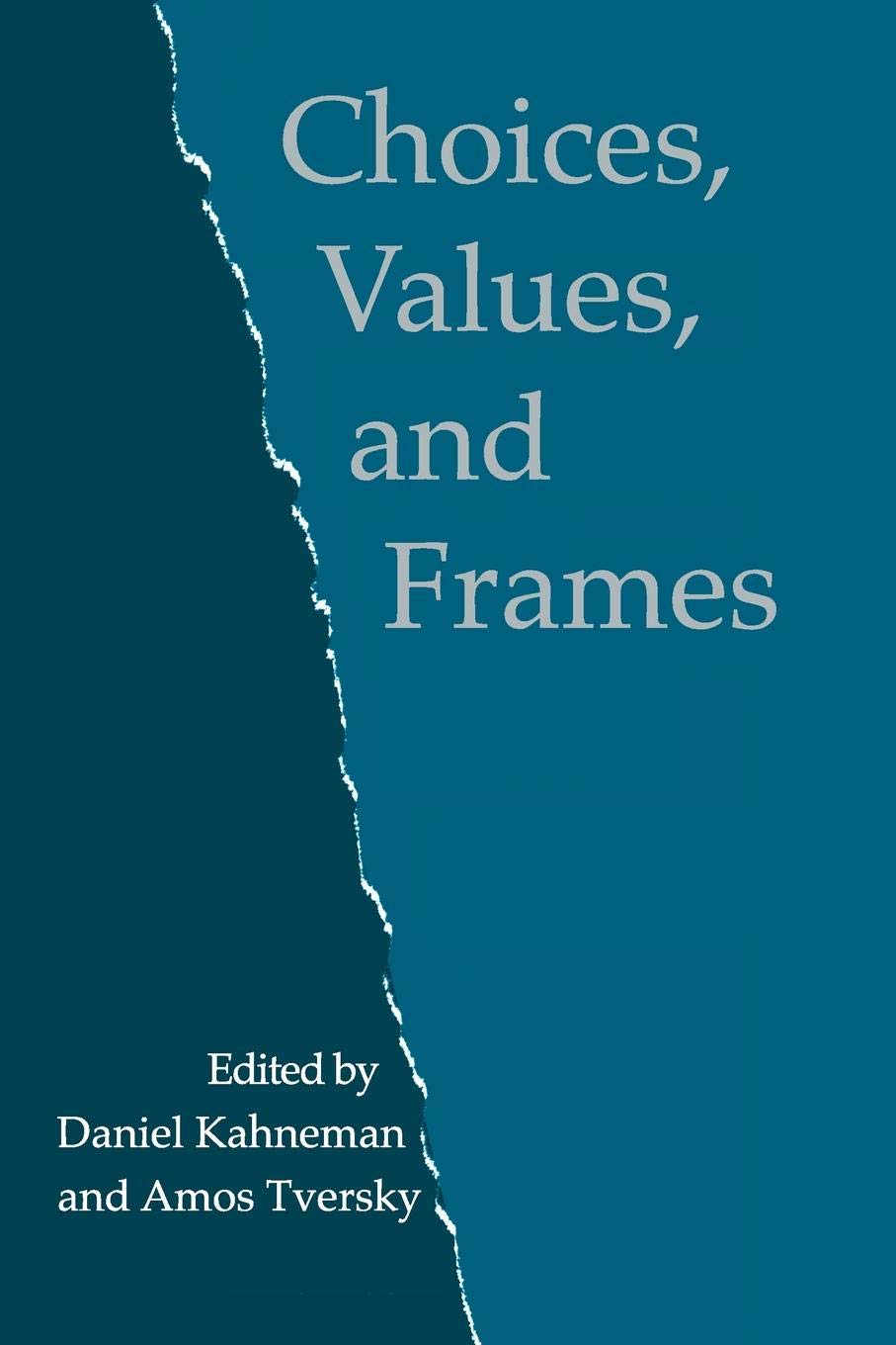 Choices, Values, and Frames,Used
