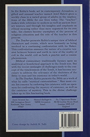 The Teacher: An Existential Approach to the Bible,Used