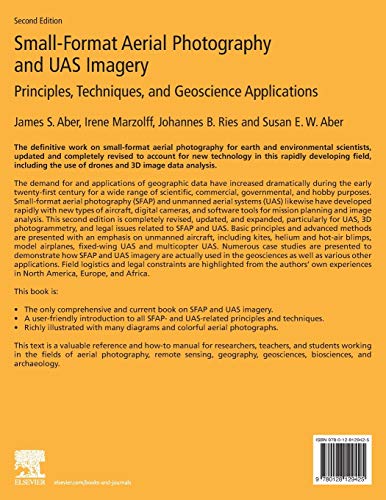 SmallFormat Aerial Photography and UAS Imagery: Principles, Techniques and Geoscience Applications,Used