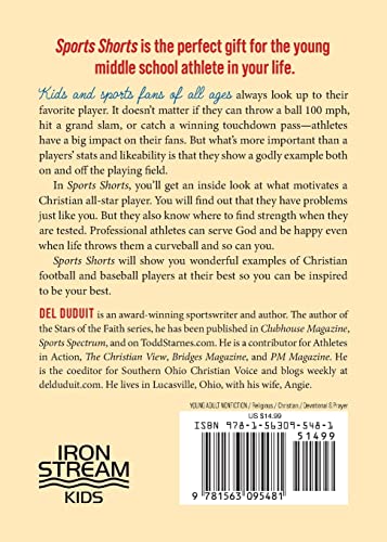 Sports Shorts: 52 Stories of Faith from AllStar Believers,Used