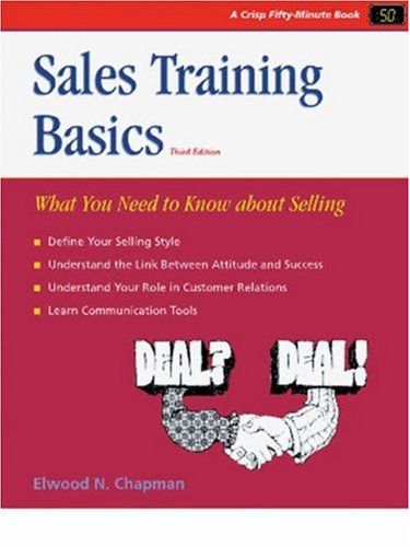 Sales Training Basics (CRISP FIFTYMINUTE SERIES),Used