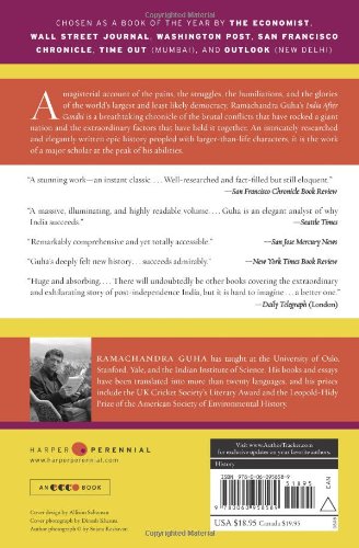 India After Gandhi: The History of the World's Largest Democracy,Used