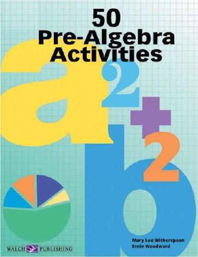 50 Pre Algebra Activities,New