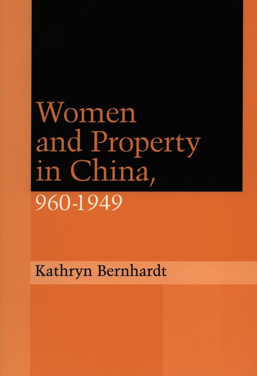 Women And Property In China, 9601949,New