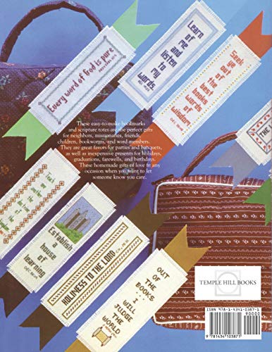 Bookmarks and Scripture Totes: Counted CrossStitch Designs by Anne Lyon,Used
