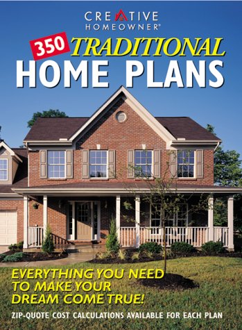 350 Traditional Home Plans,Used