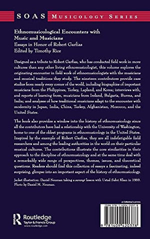 Ethnomusicological Encounters With Music And Musicians: Essays In Honor Of Robert Garfias,Used