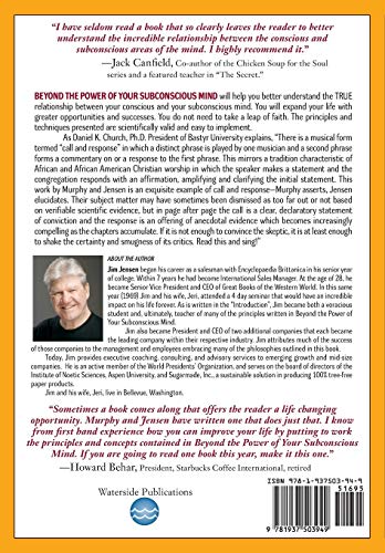 Beyond The Power Of Your Subconscious Mind