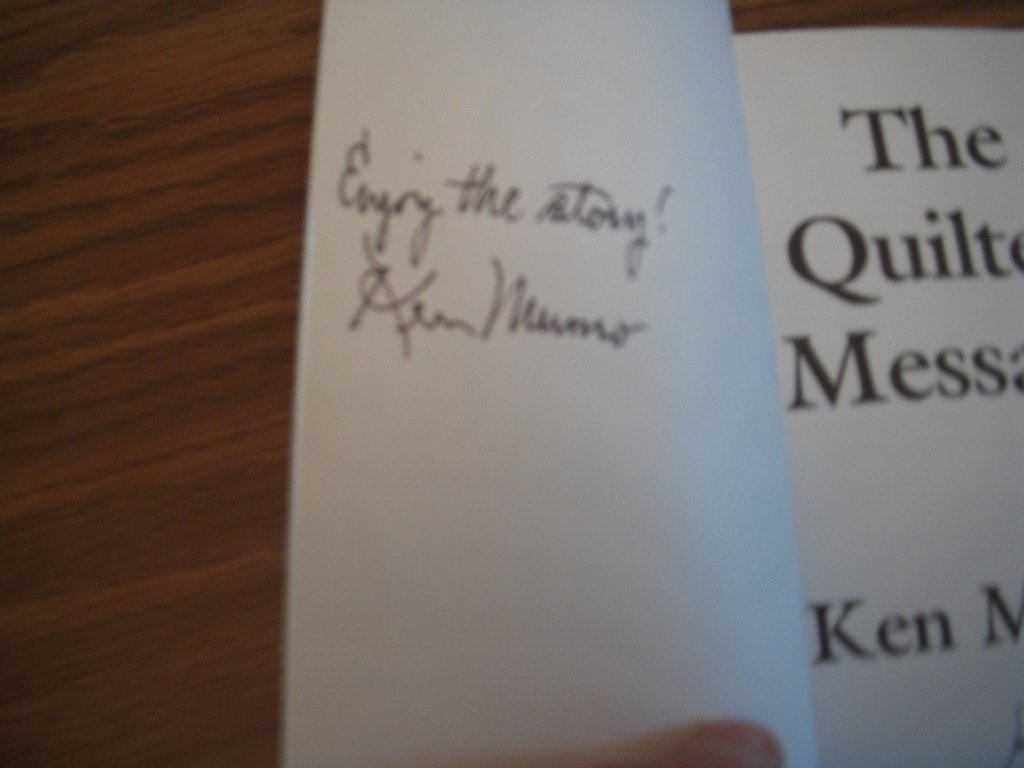 The Quilted Message (Sammy and Brian Mystery Series),Used