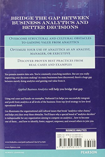 Applied Business Analytics: Integrating Business Process, Big Data, And Advanced Analytics