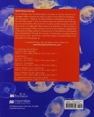 Biology: How Life Works & LaunchPad (24 month access),Used