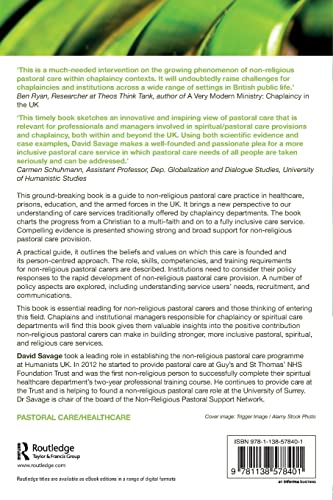 NonReligious Pastoral Care: A Practical Guide,Used