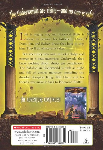 Revenge Of The Scorpion King (Underworlds, Book 3),Used